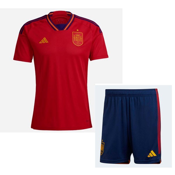 Camiseta España 1ª Niño 2022-2023